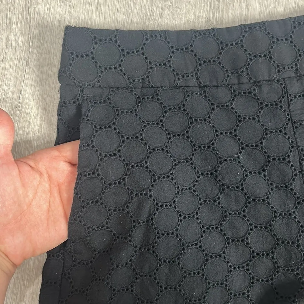 J.Crew • eyelet short with side zip - Image 5