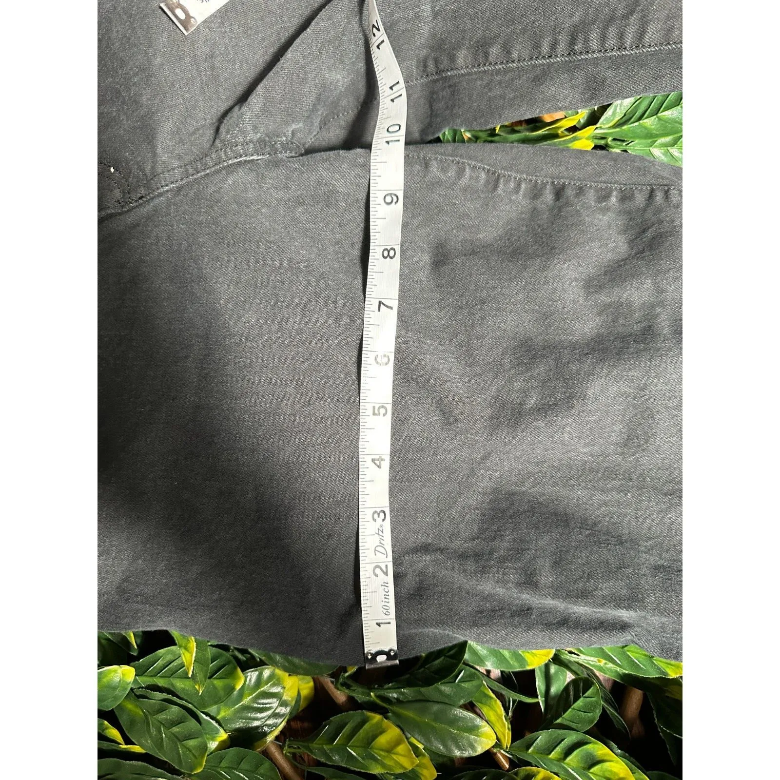 Universal Thread Black Wide Leg Ankle Jean Size 2 - Image 9