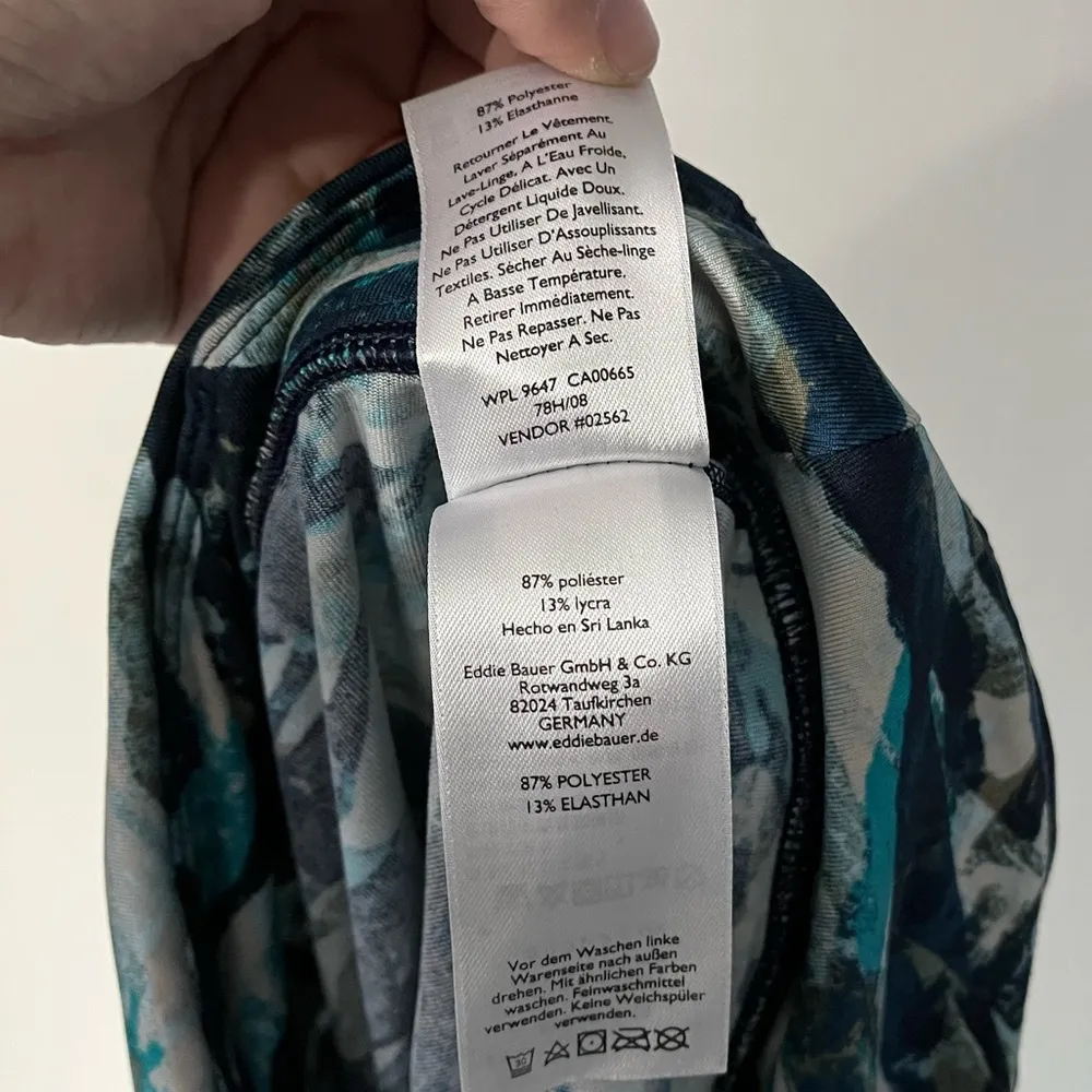 Eddie Bauer Mid Rise Crop Legging Women's Medium Pull-On Stretch Active Capri - Image 5