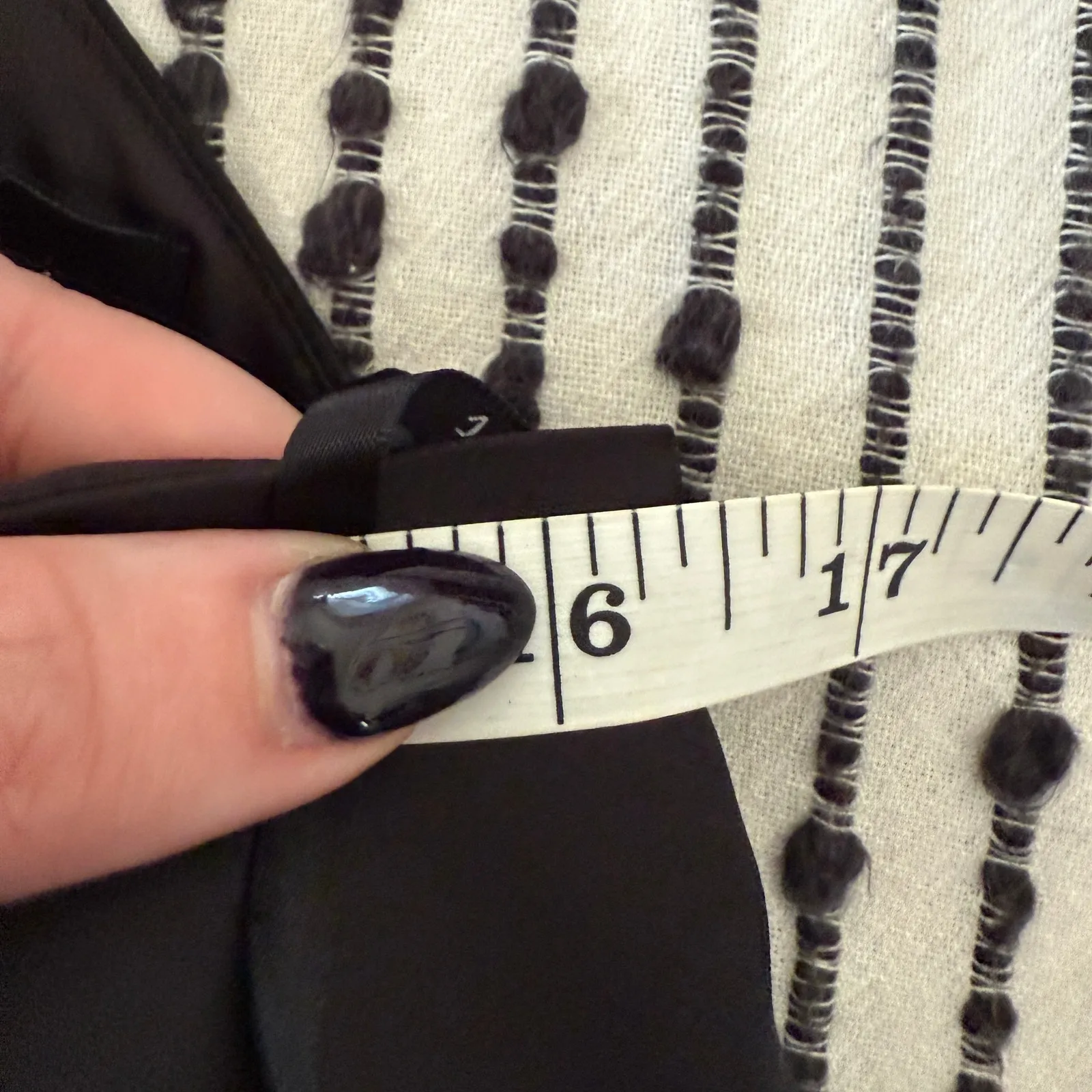 BARDOT | Black Satin One Shoulder Ruffle Sleeve Mini Cocktail Dress LBD | Size 6 - Image 10