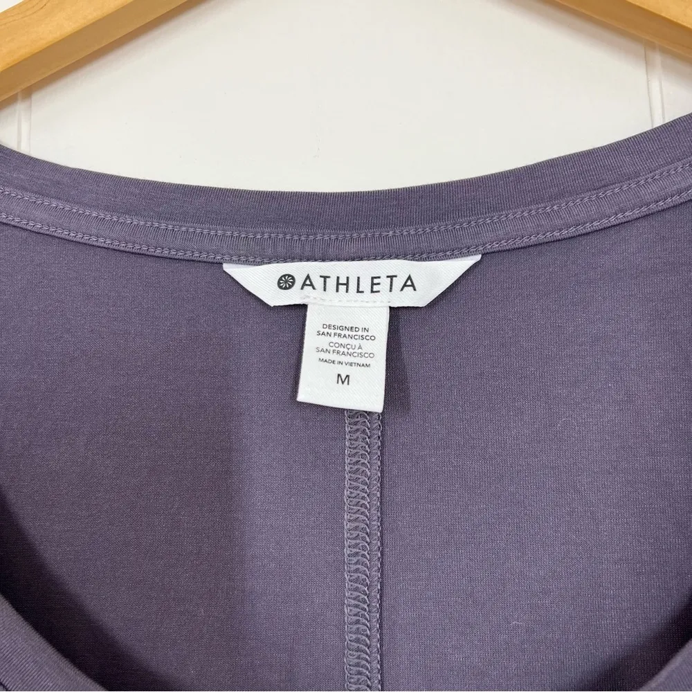 Athleta Purple Crewneck Long Sleeve - Image 9