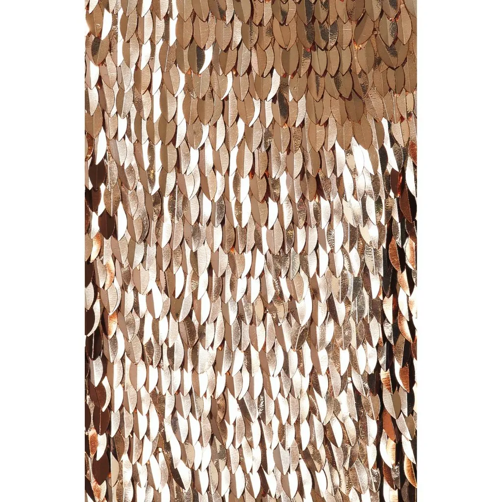 retrofete Miko Cut Out Sequin Maxi Dress Bronze & Gold Womens Size Small - Image 4