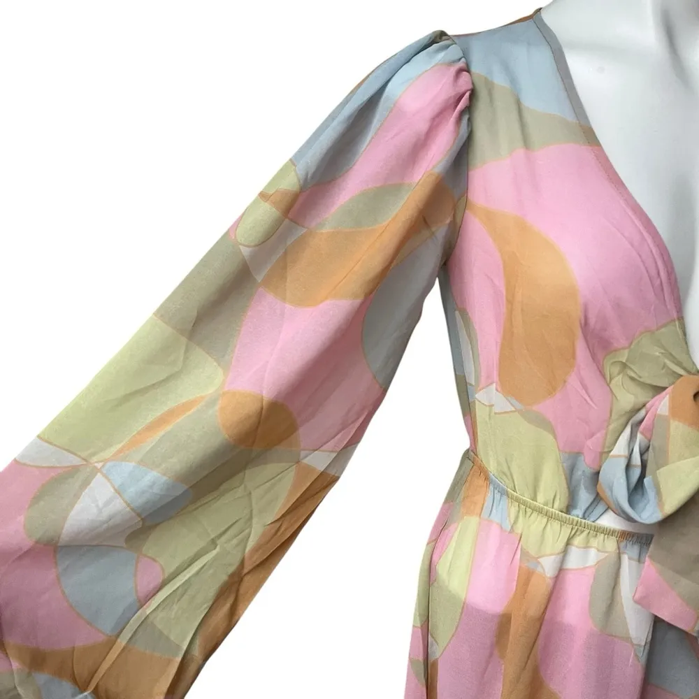 BEACH RIOT Shiloh Coverup in Waikiki Wave
Color: Waikiki Wave, Sz S - Image 11