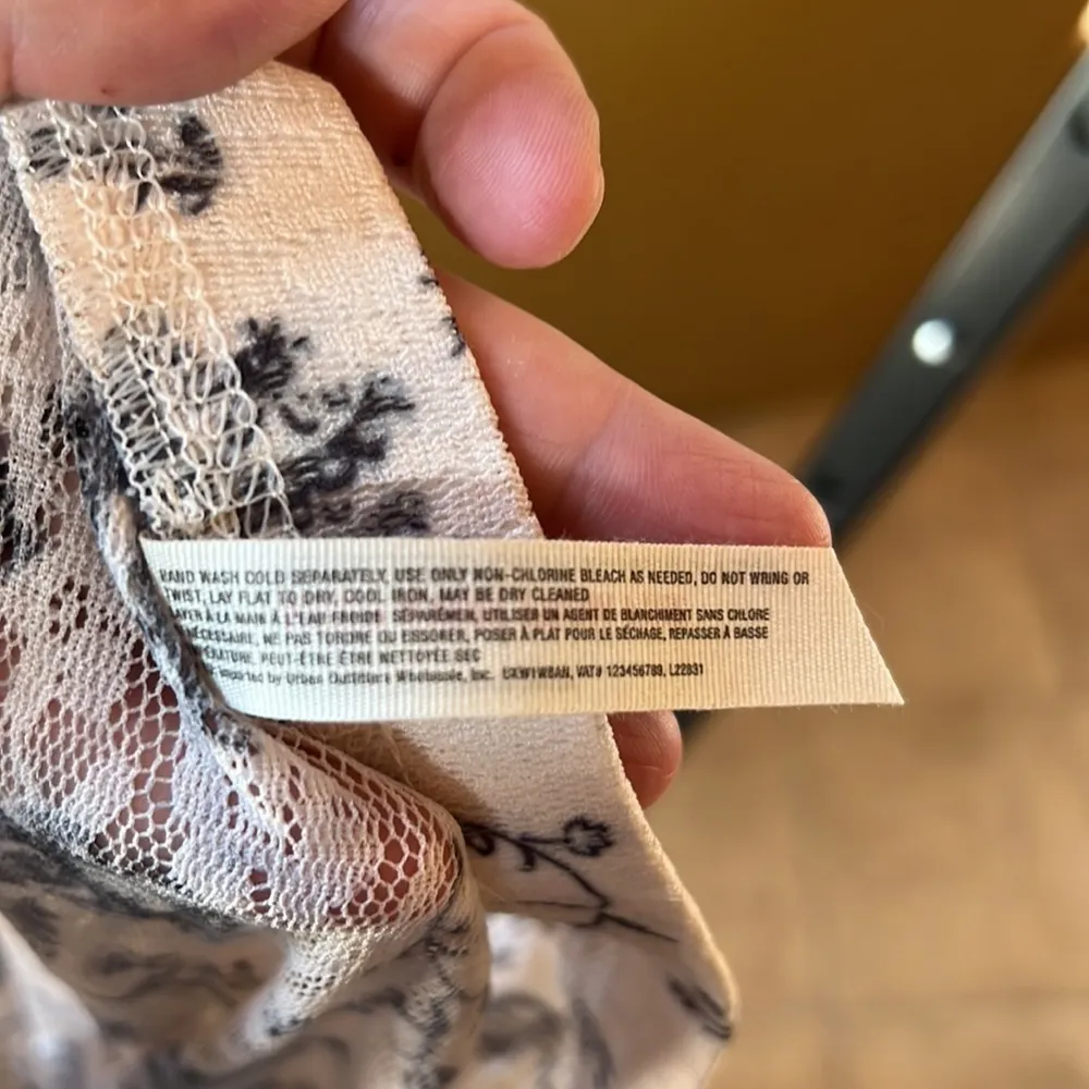 NWT Free People Intimately Layered in Lace Floral Legging Chamois Combo Sz Small - Image 11