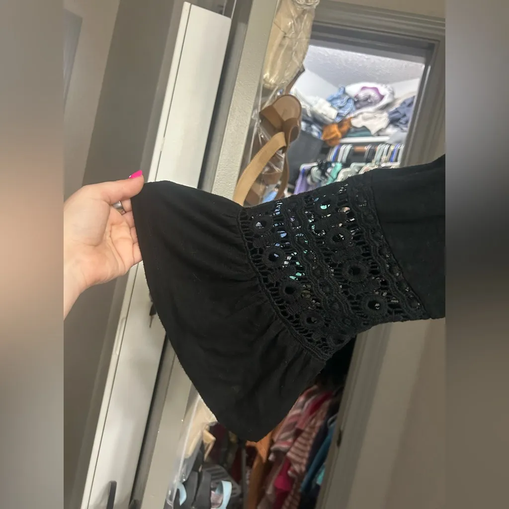 Anthropologie Maeve Sonia Lace Eyelet Blouse - Image 5