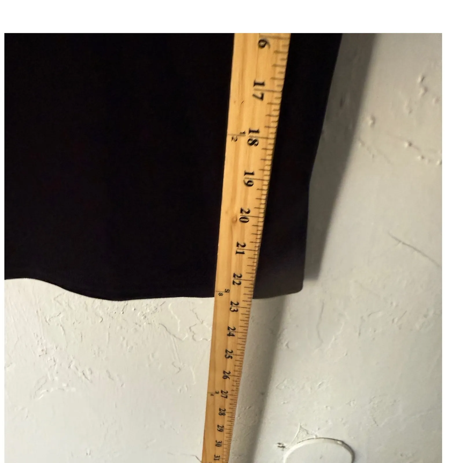 Hillard Hanson Vintage 90s Grunge Black Velvet Short Sleeve Top Whimisgoth‎ M Size M - Image 7