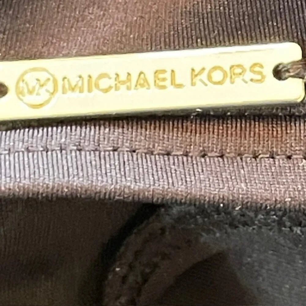 Michael Kors Side Cut Out One Shoulder Black Grommet Swimsuit Grunge Luxe 10 - Image 5