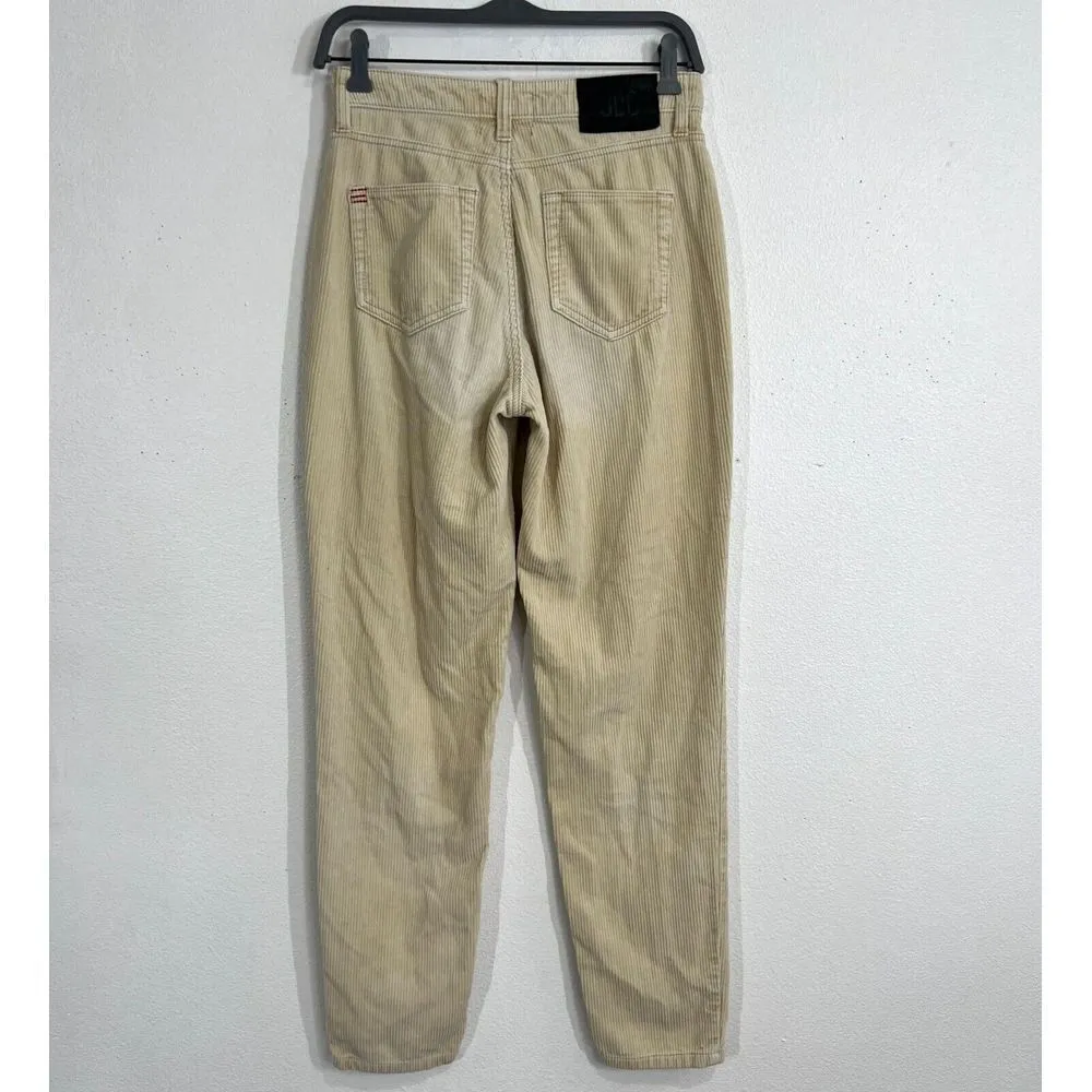 BDG Urban Outfitters Mom High Rise Corduroy Pants Size 26 Washed‎ Faded Beige - Image 2
