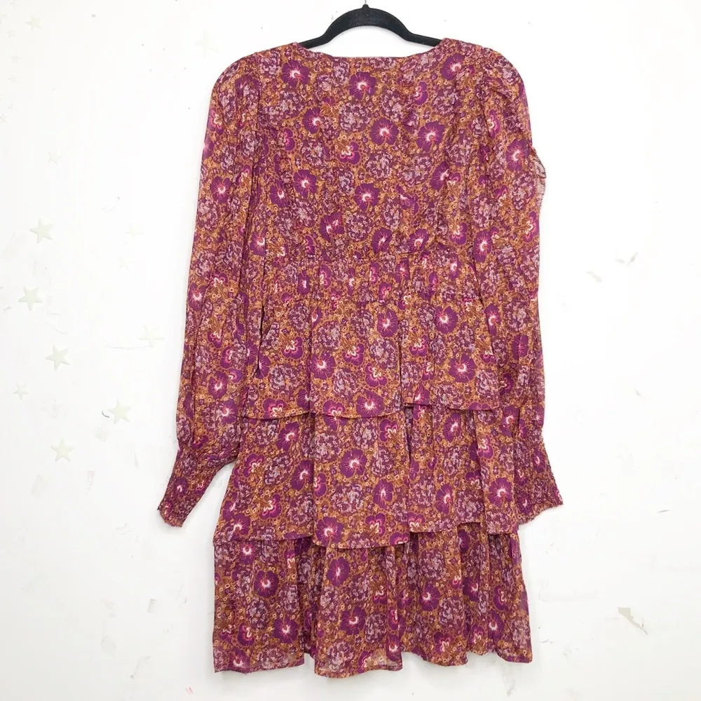 HOUSE of Harlow 1960 tiered floral mini dress - Image 3