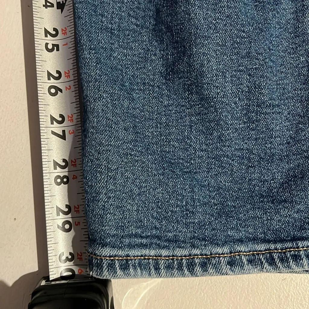 American Eagle Super high rise baggy straight Blue Cargo Jeans - Image 7