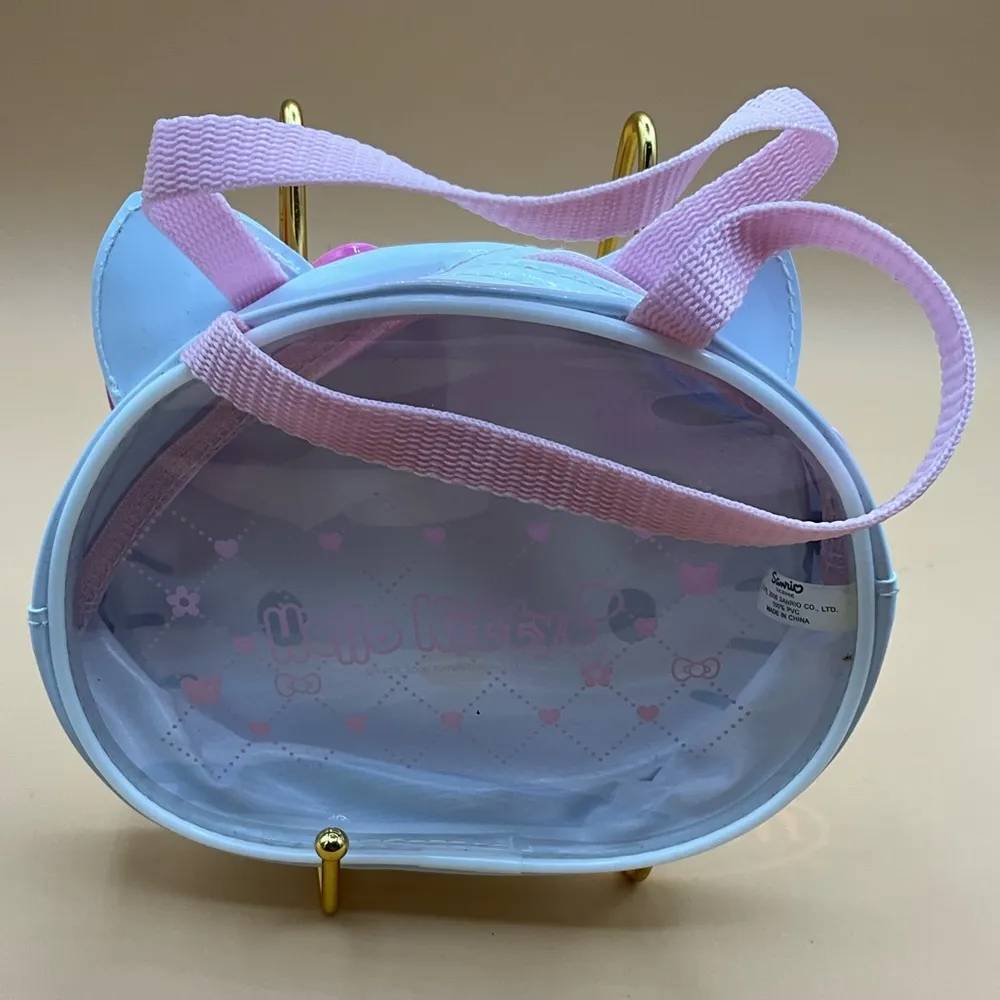 Rare Adorable Vintage Sanrio 2006 Hello Kitty Mini Plastic Lightweight Handbag - Image 2