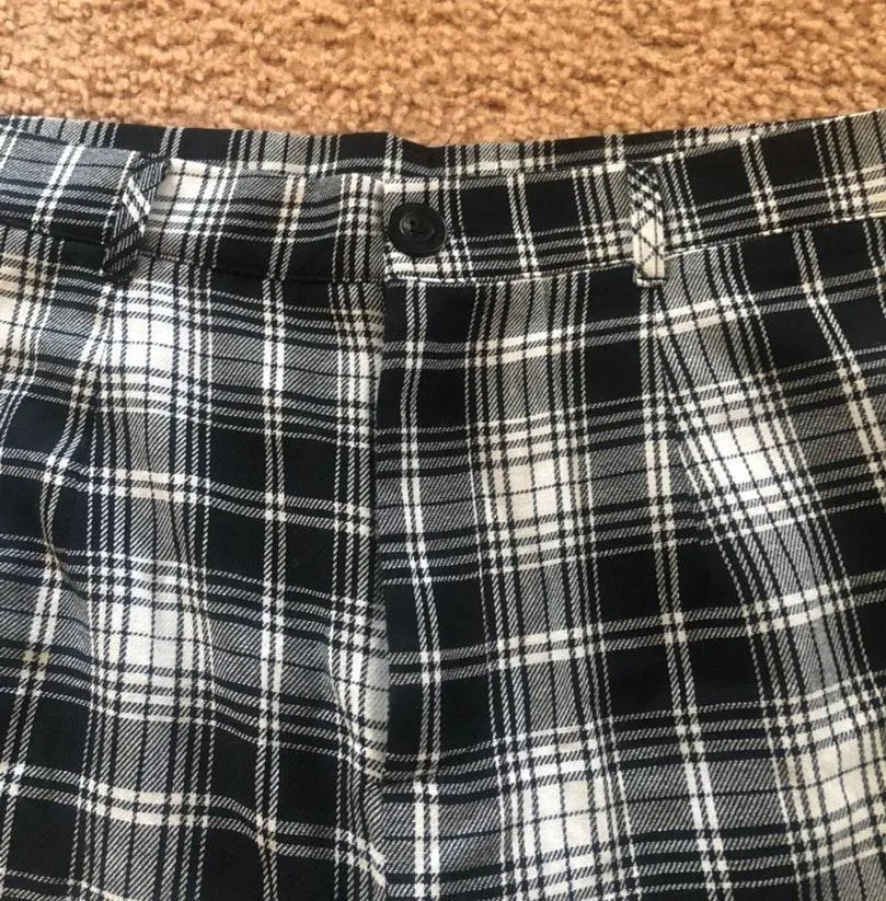 Romwe High Rise Plaid Pants (Please Read Below!!) - Image 6