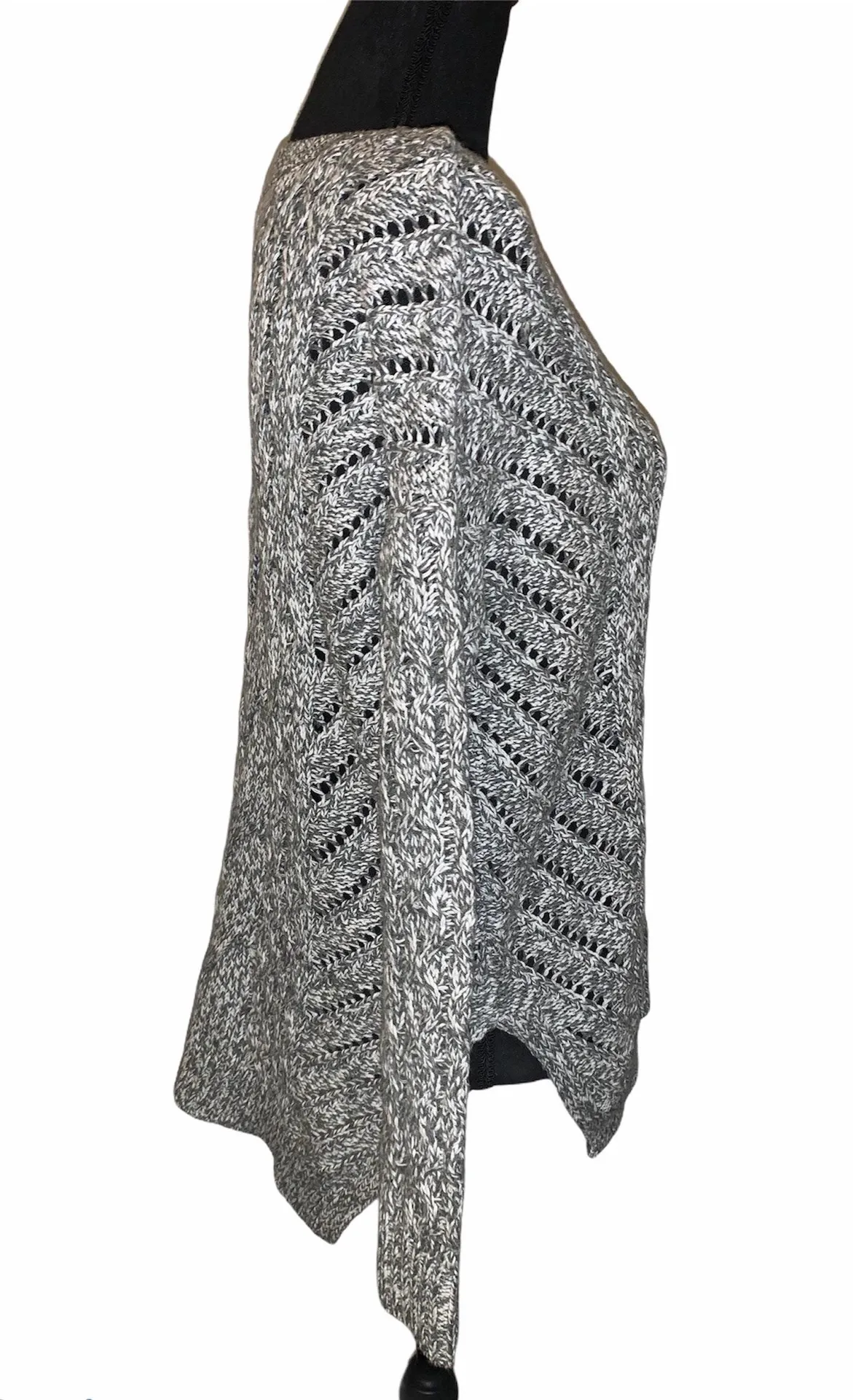 Open Cable Knit Sweater - Image 2