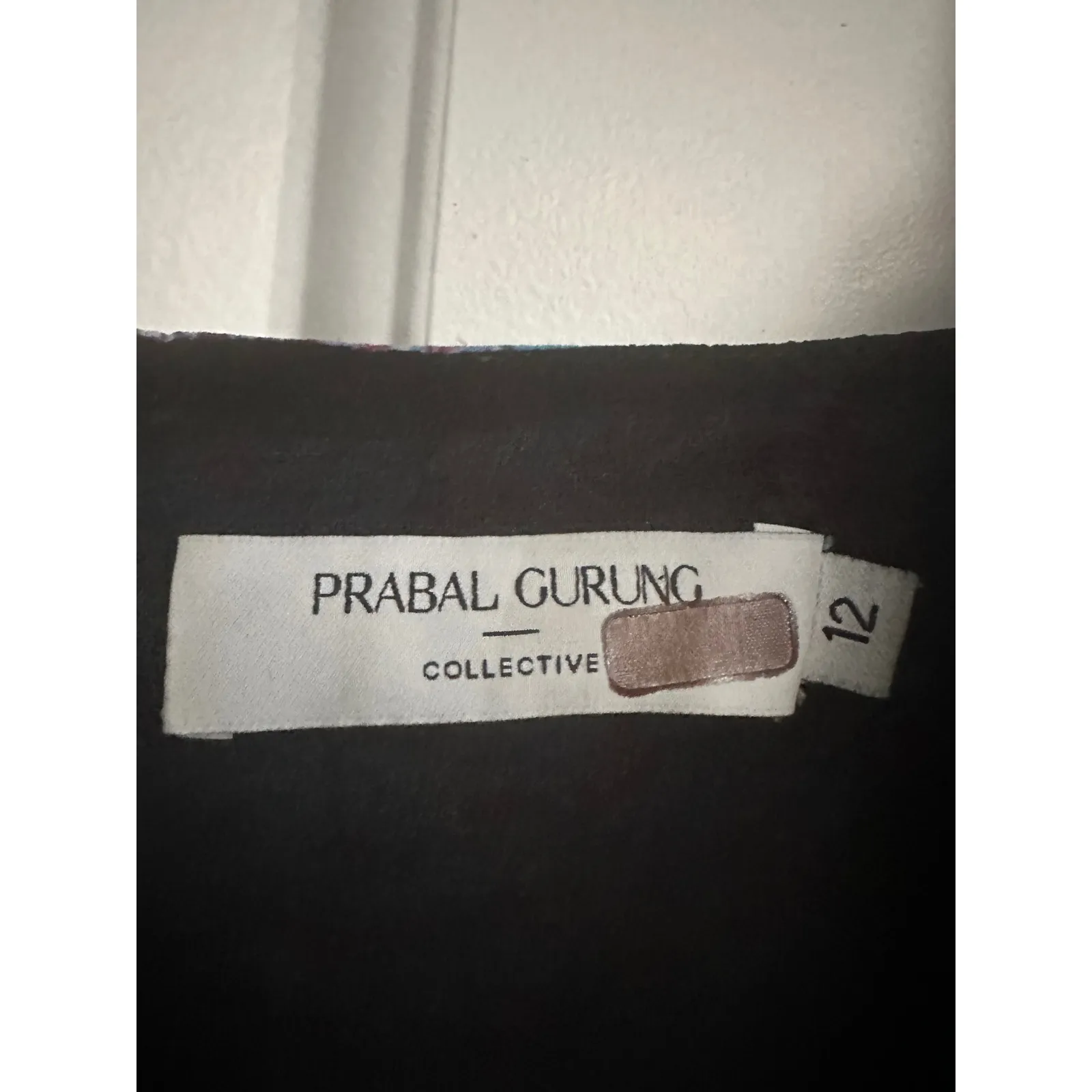 Prabal‎ Gurung x RTR Chiffon Maxi Dress size 12 Blue - Image 8