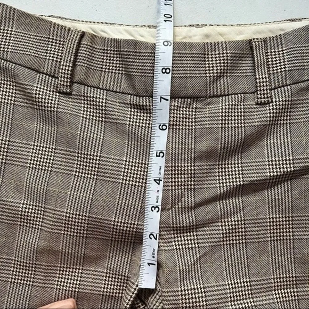 Gap stretch wide leg plaid pants size 1 y2k - Image 13