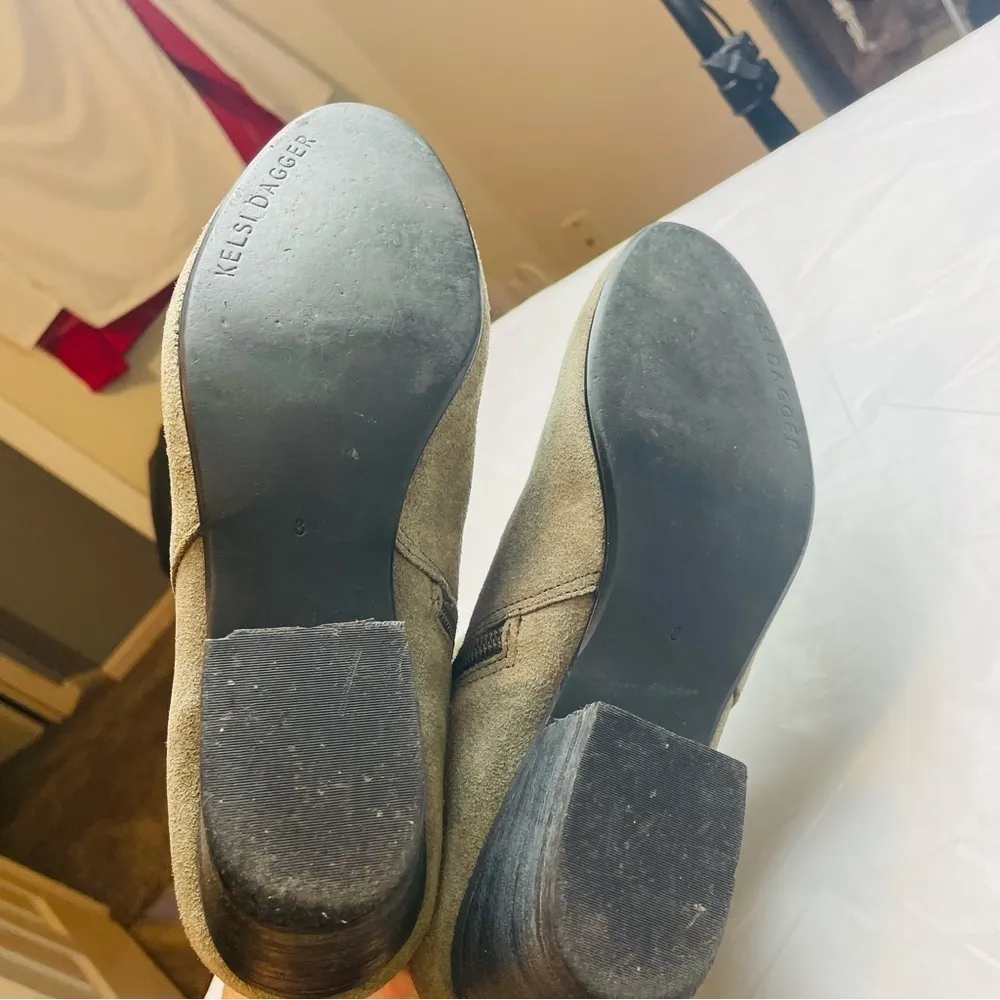 Kelsi Dagger Tan‎ Suede Booties - Image 8