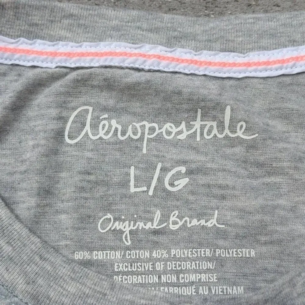 NWT Aeropostale Y2K Short Sleeve Logo T-Shirt | Aeropostale Fitted T-Shirt - Image 3