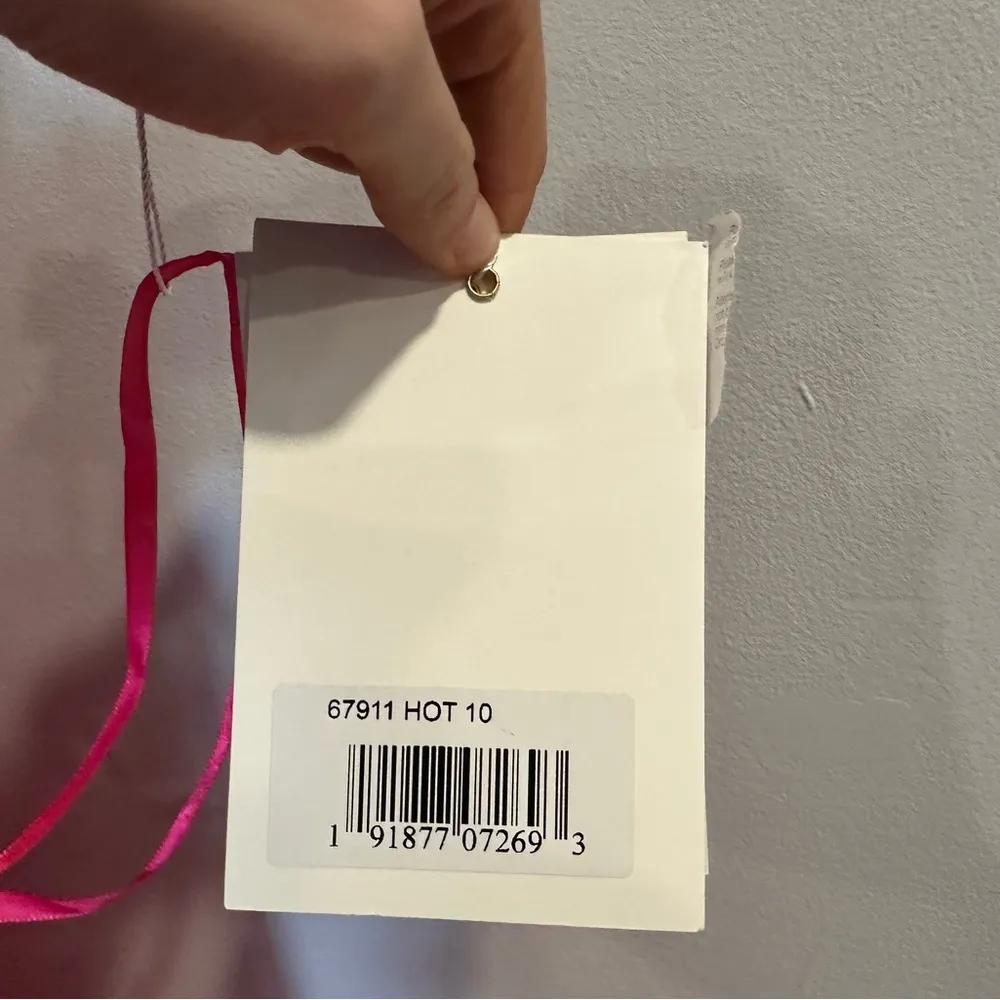 Mac Duggal 67911 Ruffle Tiered Cut-Out Chiffon Gown Maxi Dress in Hot Pink 10 - Image 5