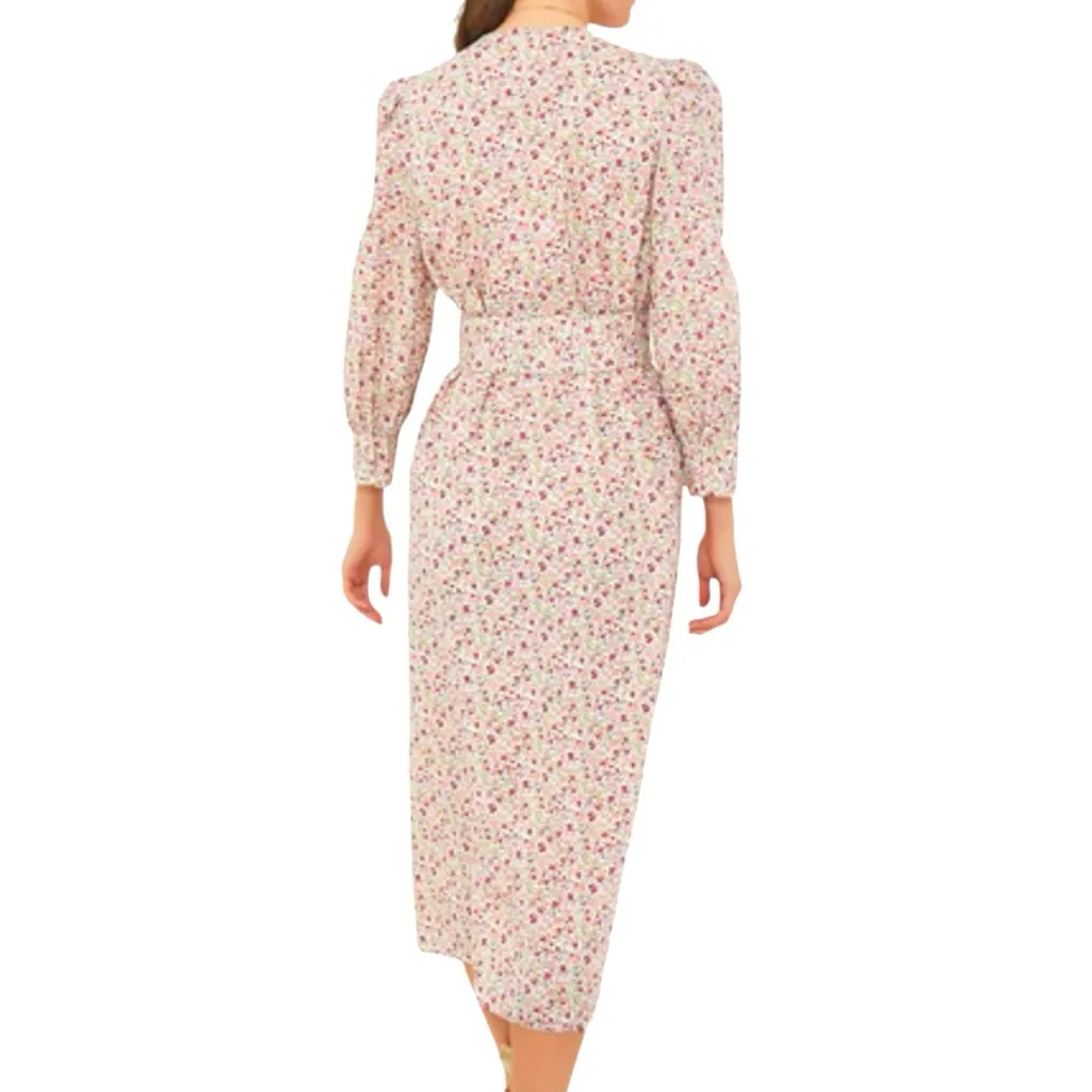 NWOT Hyacinth House Tuckernuck Pink Floral Nellie Dress Medium Retail $158 - Image 14