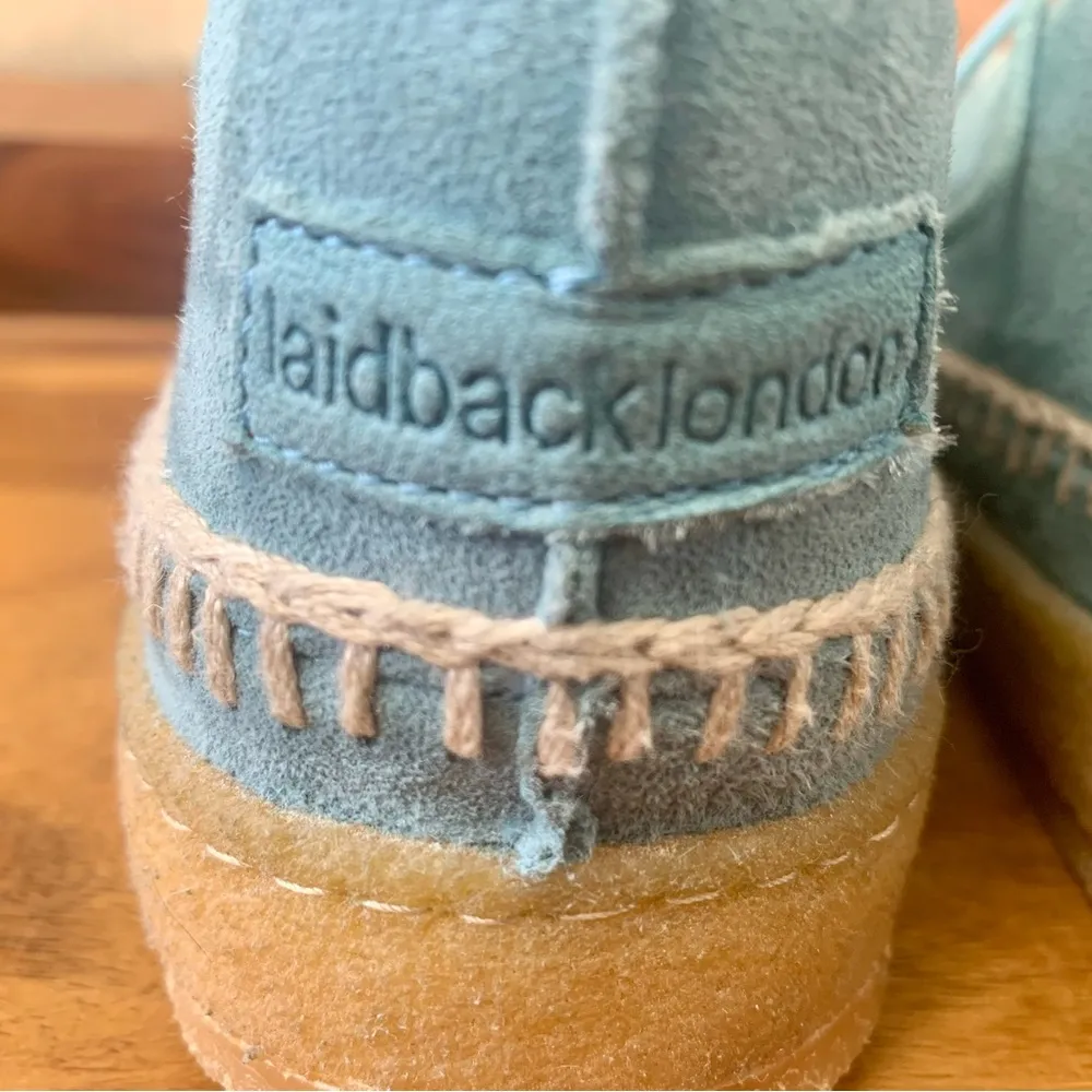 FREE PEOPLE Laidback London Shenje Crochet Lace Up Chukka Boots - Image 6