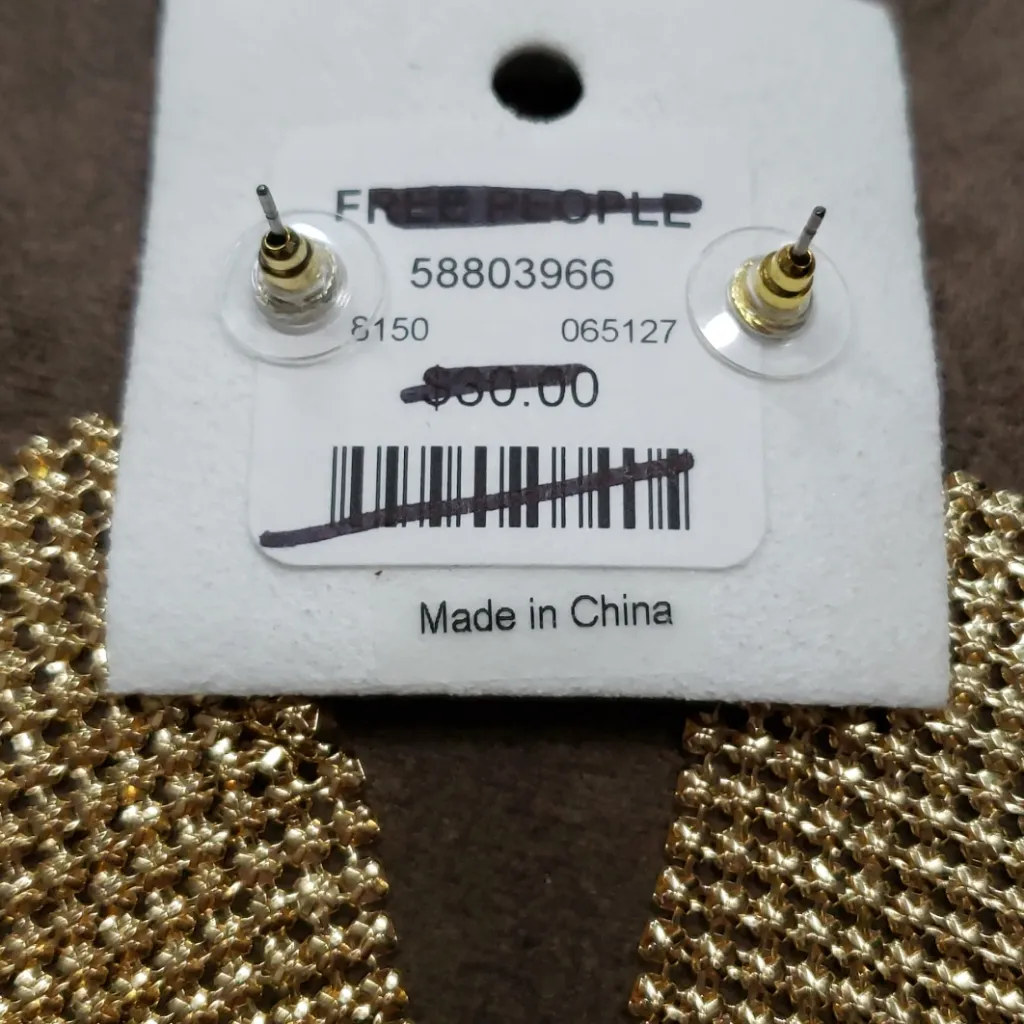 Free people Chainmail Earrings - Image 8