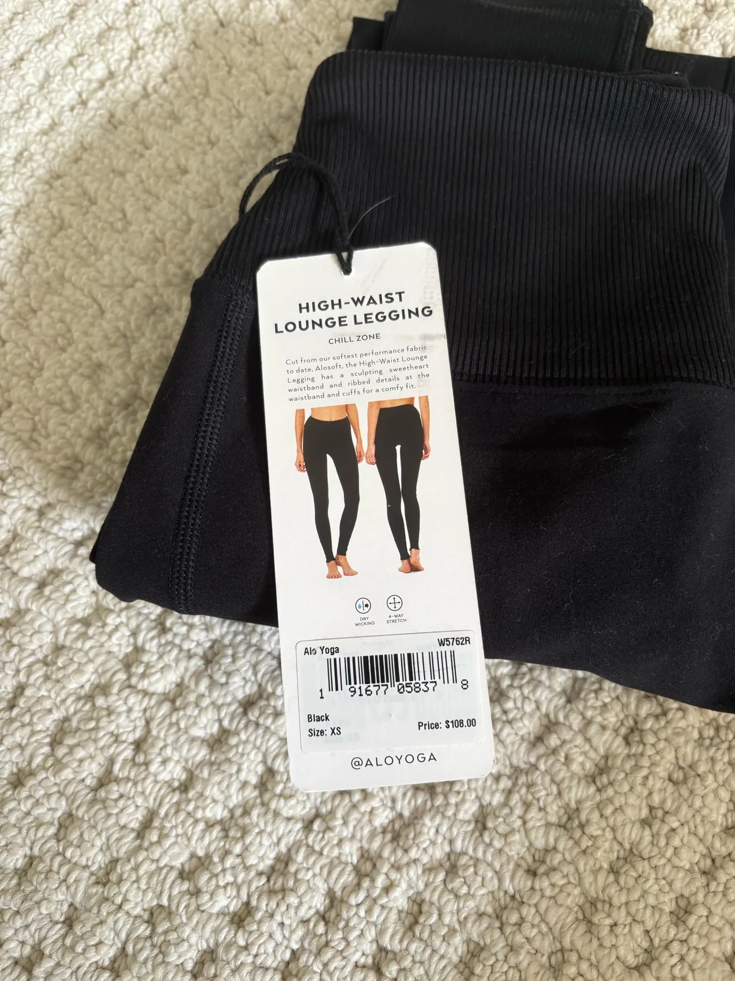 Alo Yoga Leggings High-Waisted - Image 3