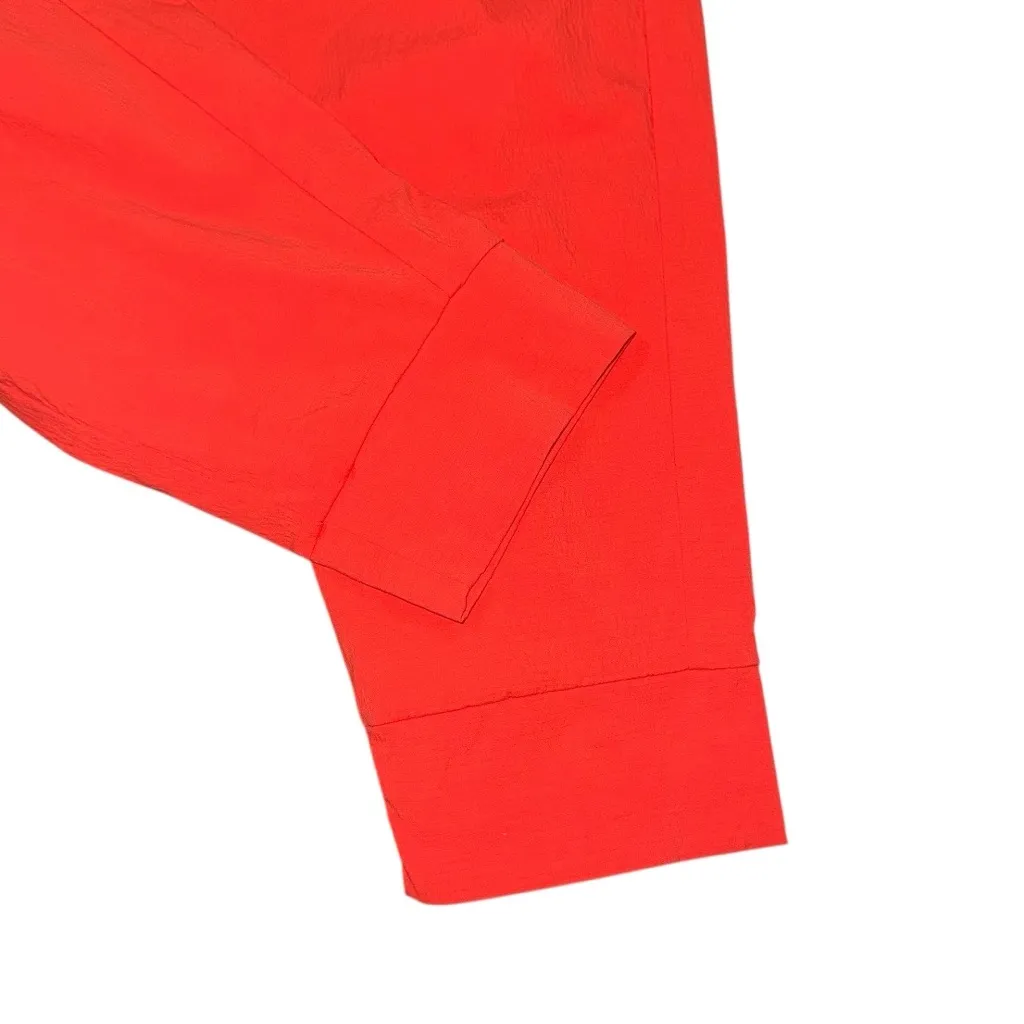Athleta Trekkie North Jogger Pants Flame Orange Ripstop Hiking 16 Zipper Pockets - Image 7