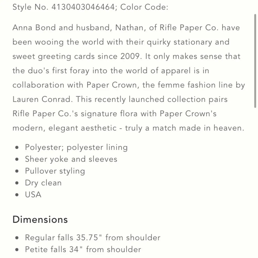 Like NEW!! Anthro Rifle Paper Co. Fluttered Blooms Dress Red - Image 13