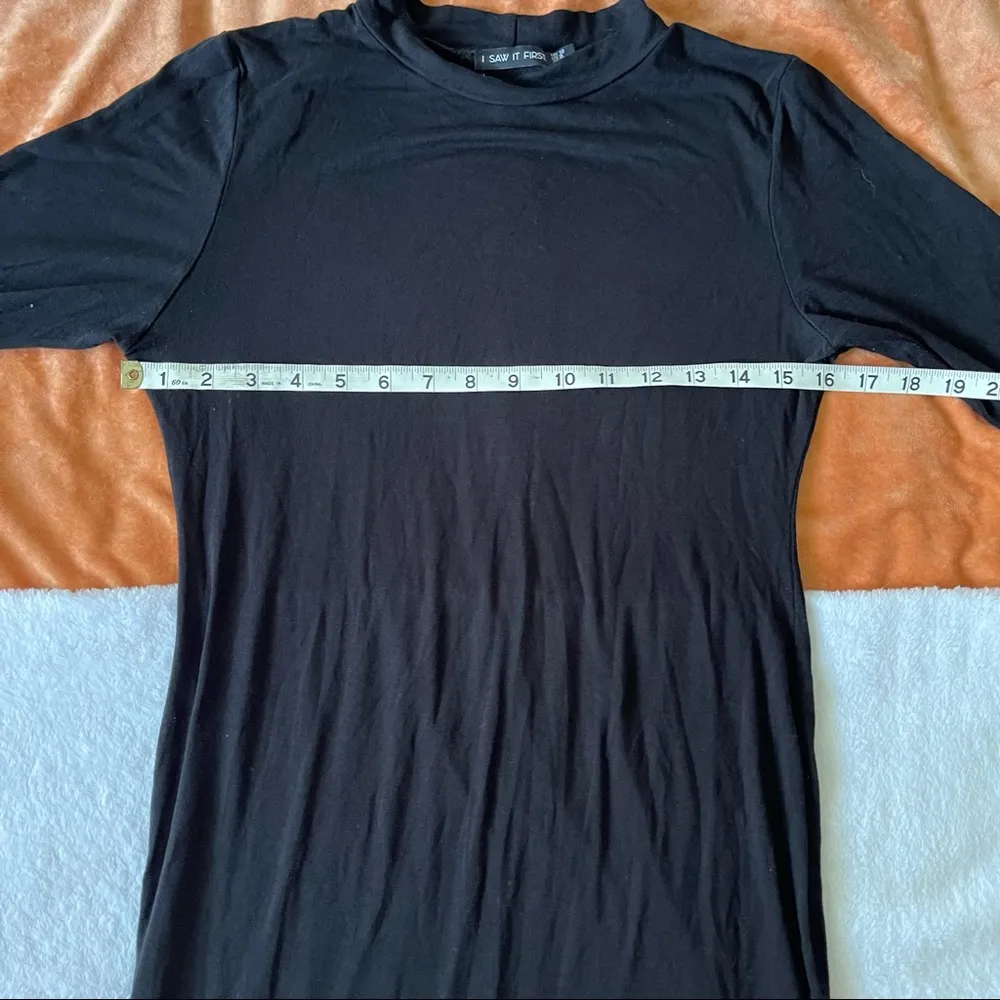 Boohoo Isawitfirst Black Body con mini dress - Image 3