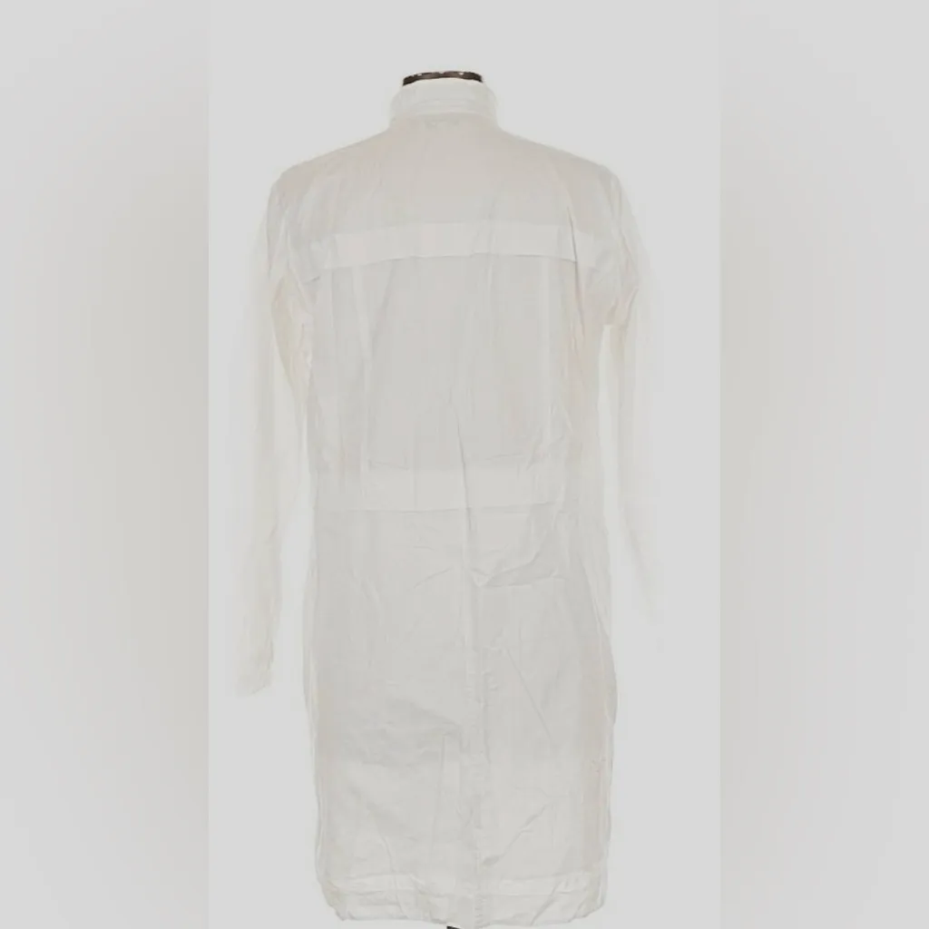 Madewell White Button-Up Shirt Dress - Image 2