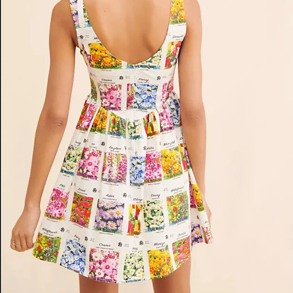 Tyler McGillivary Seed Packet Dress Red Size M - Image 2