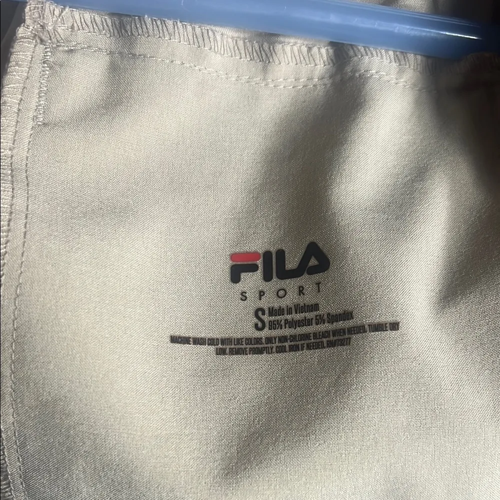 Beige High Waist Shorts with Elastic Waistband - Image 5