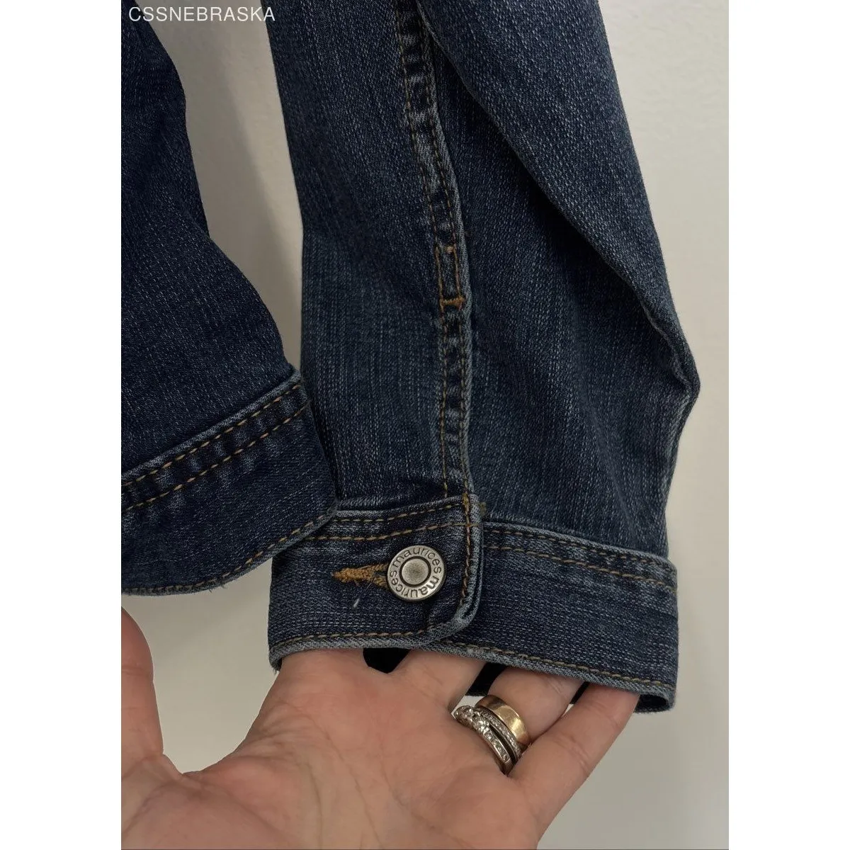 Maurices Blue Women Denim Jacket -‎ Size 2XL - Image 7