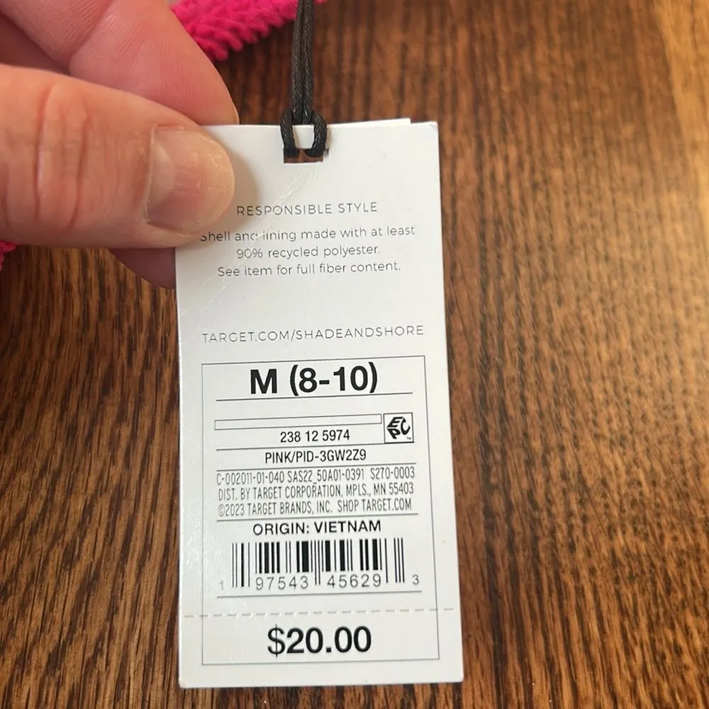 Shade & Shore  Pink Bikini Bottom New with Tags - Image 2