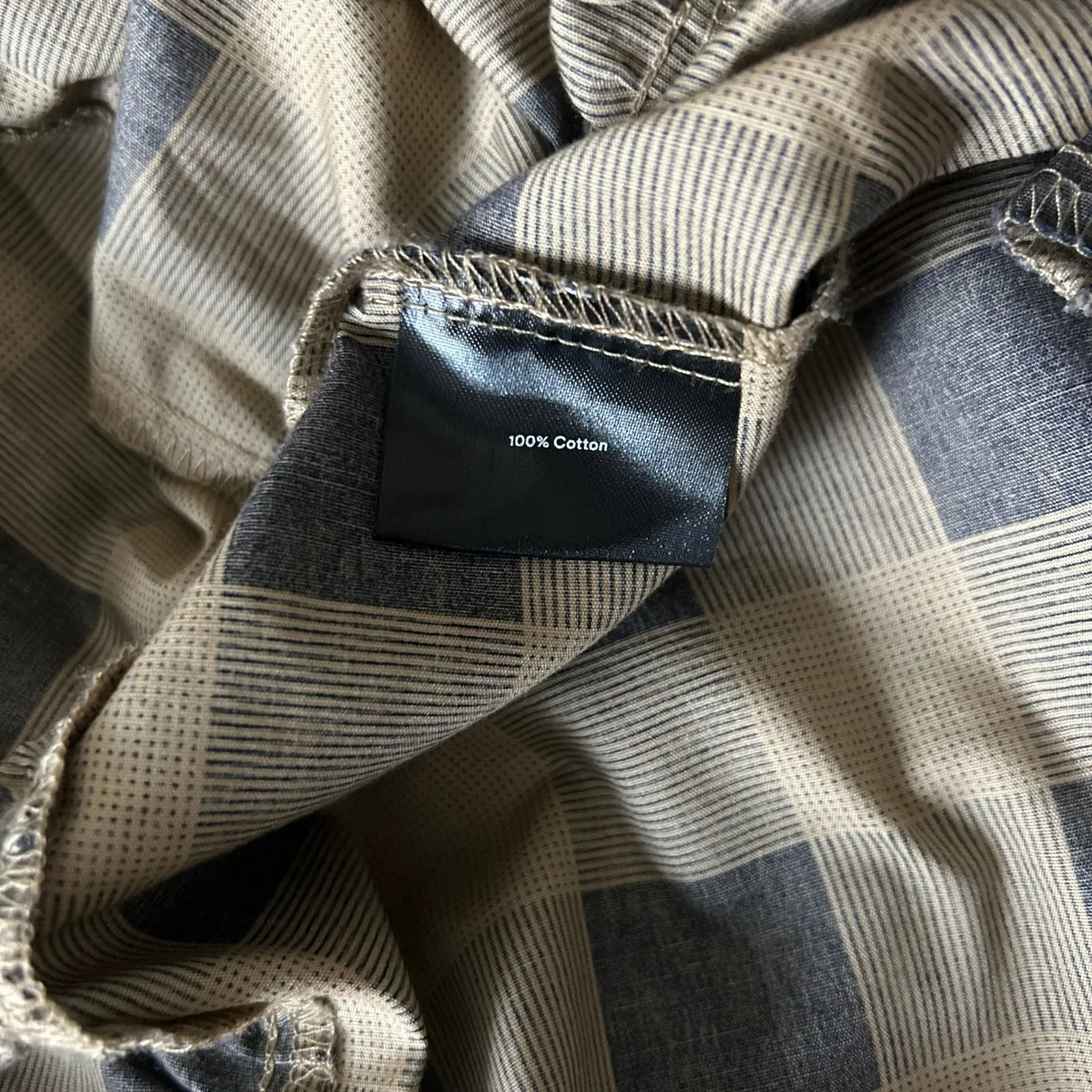 NEW Summersalt The Tiered Midi Dress Buffalo Check Midnight & Toffee Size Medium - Image 7