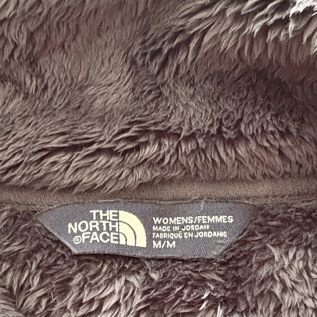 EUC Women's North Face Osito 1/4 Zip Hybrid Fleece Jacket size M - Image 6