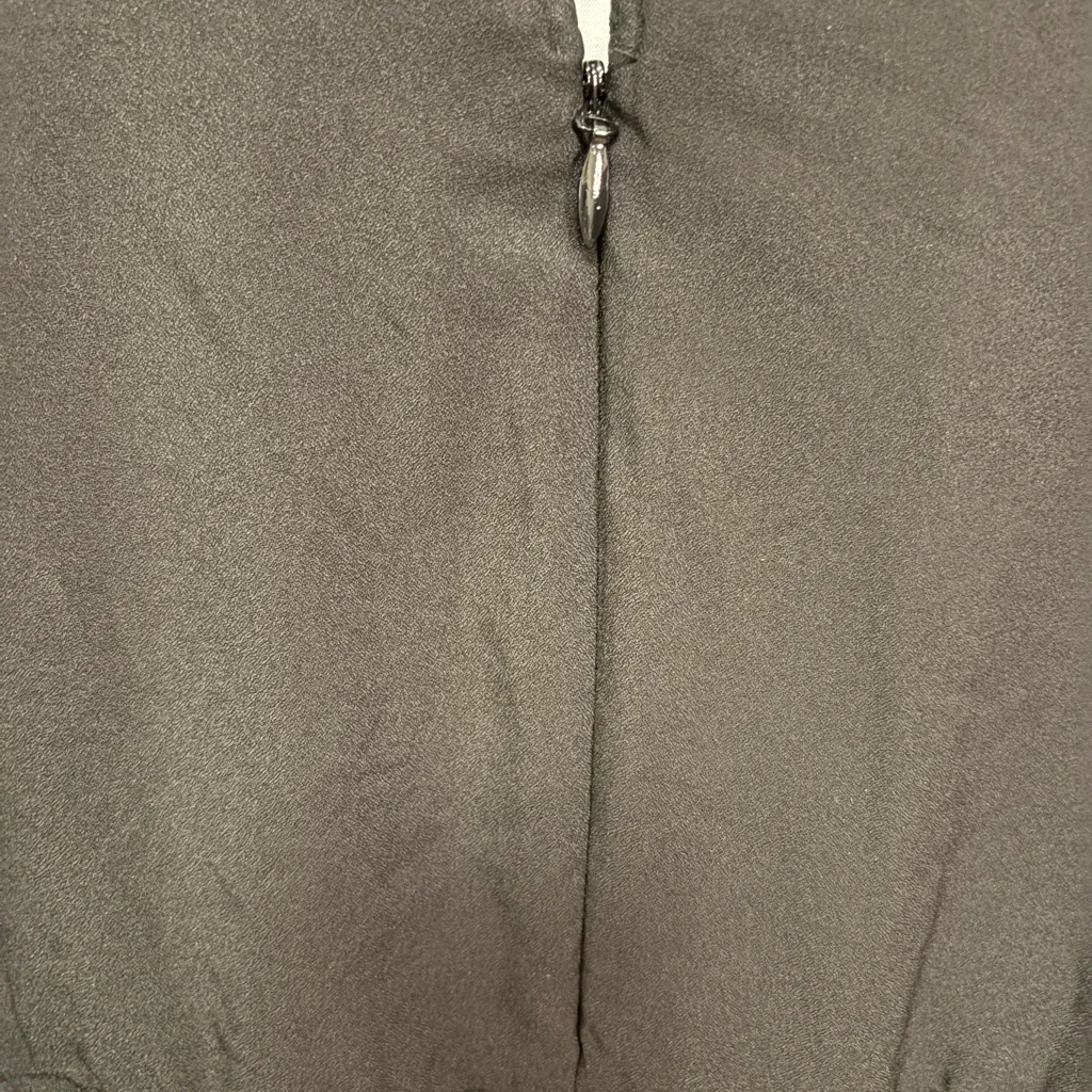 Torrid Black Stretch Crepe‎ Sweetheart‑Neck Peplum Blouse Size 3 - Image 10