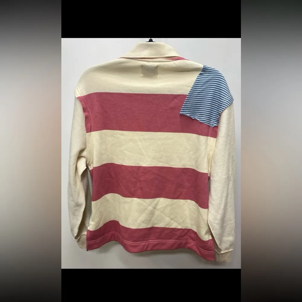 BDG Saylor Spliced Quarter Zip Sweatshirt. Size XS - Image 5