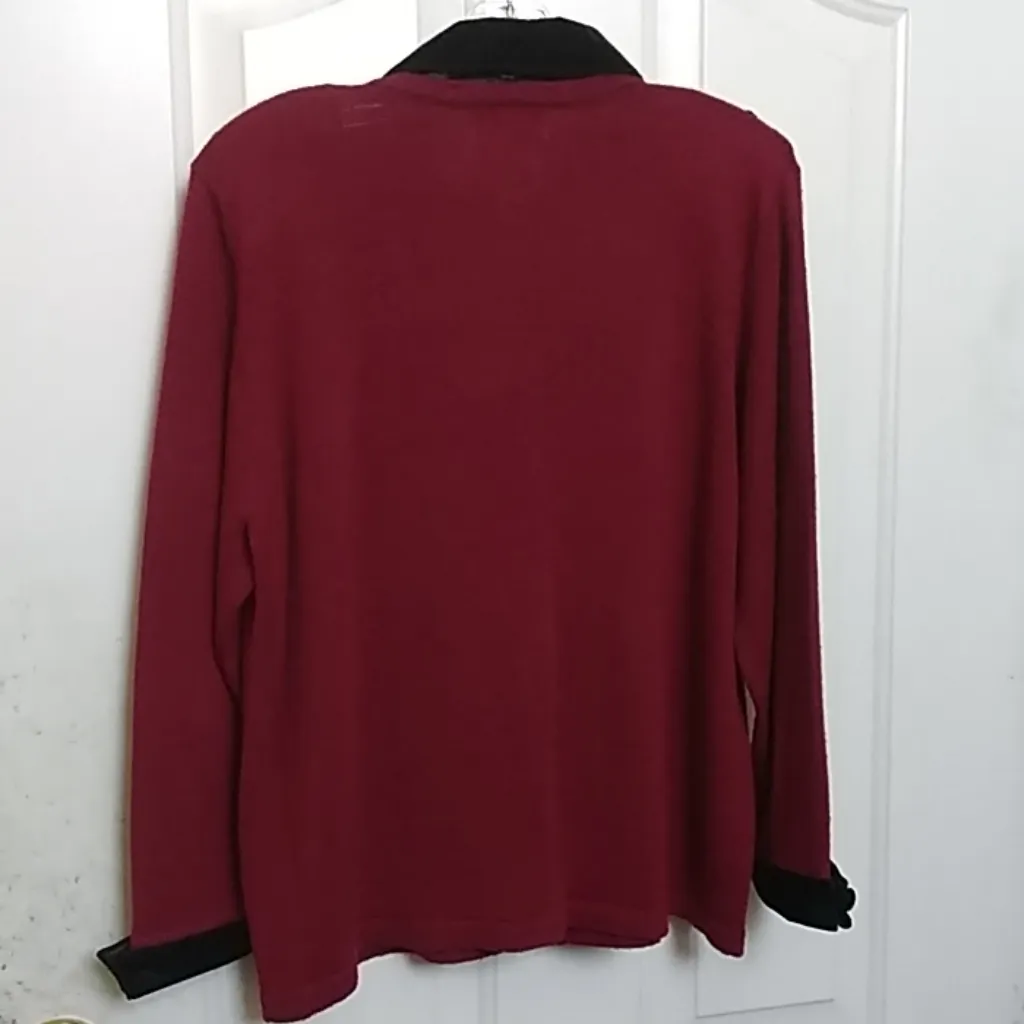 FINAL MARKDOWN Ladies' Alfred Dunner Cardigan Sweater (L) - Image 8