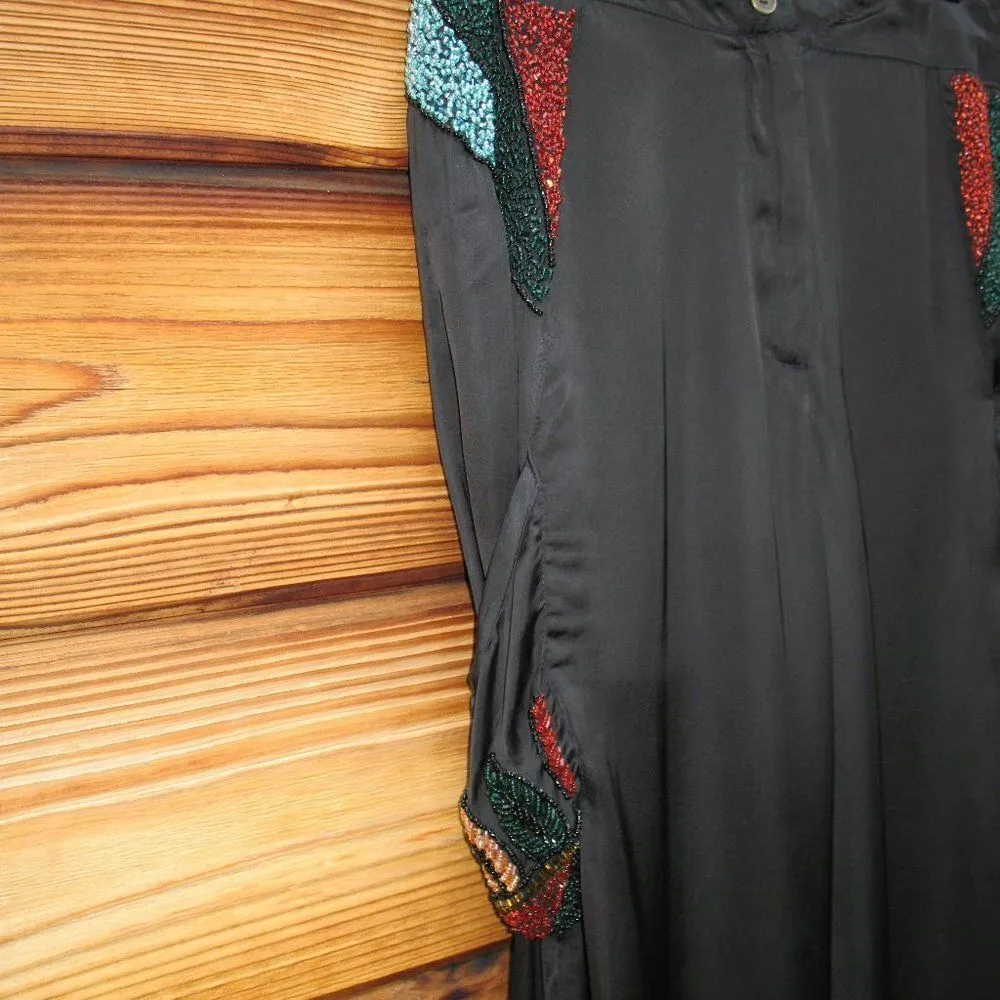 NWT Anthro Raga HTF RARE Beaded Pants - Image 7