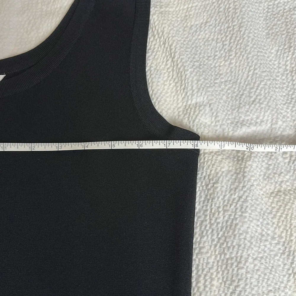 Misook Exclusively  Sz S black tank top - Image 4