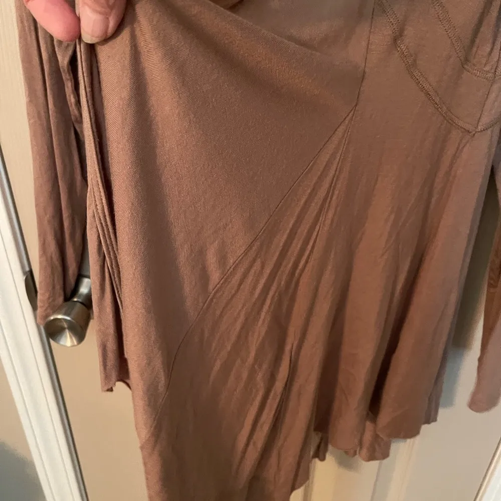 Umgee Asymmetrical Hem Duster - Image 4