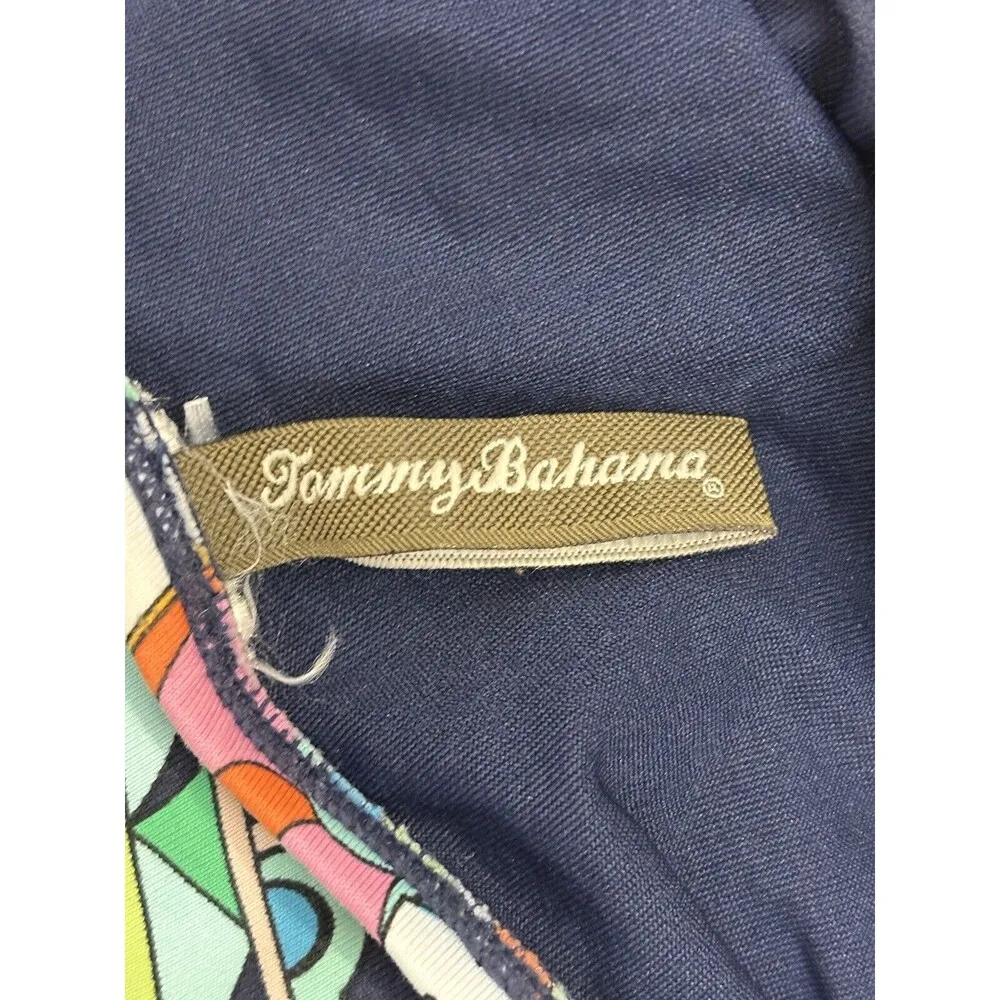 TOMMY BAHAMA MARE PAISLEY BANDEAU STRAPLESS ONE PIECE SWIMSUIT - Image 7