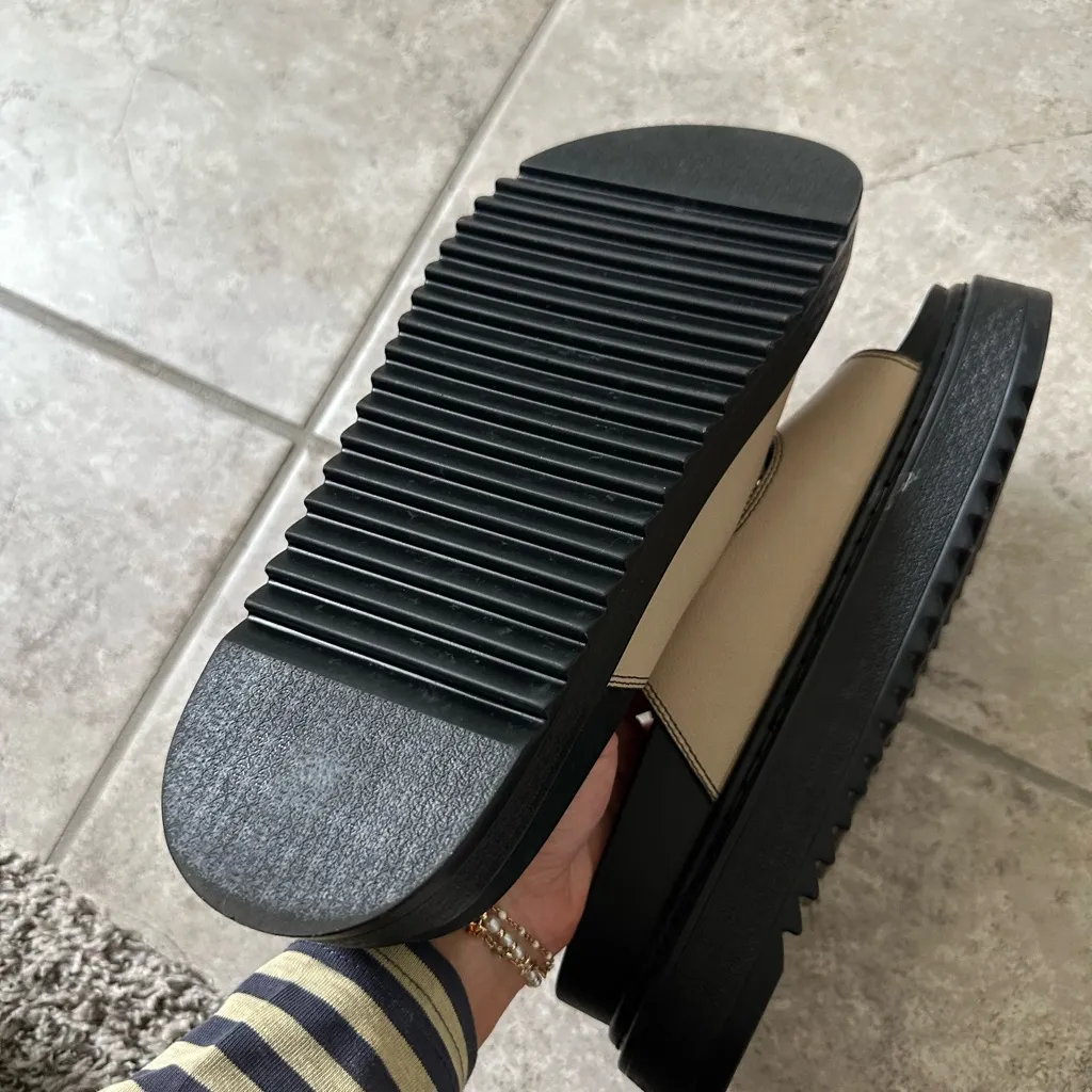 Platform buckle sandals Black Size 9 - Image 5