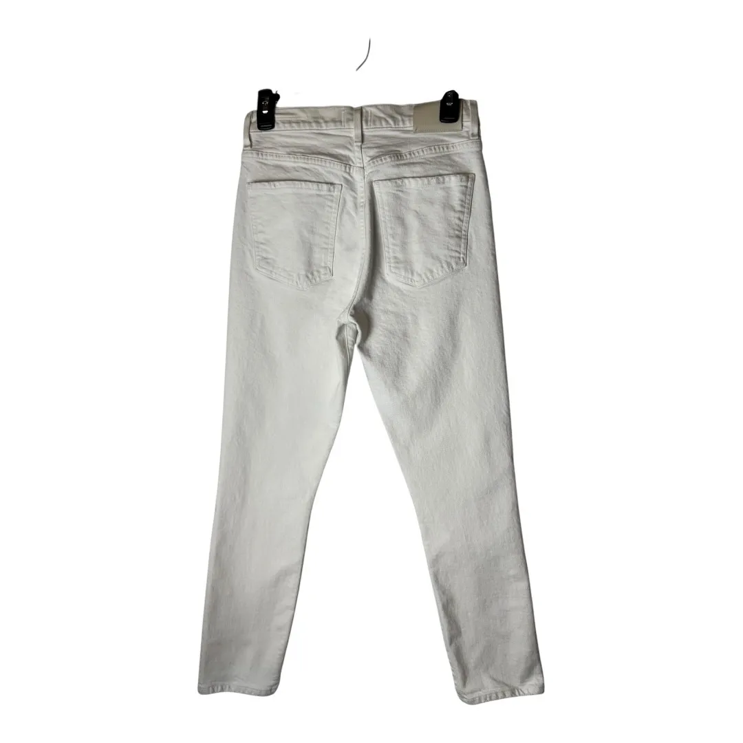 Citizens of Humanity Jeans Women 26 White Premium Vintage‎ Olivia Crop Skinny - Image 3