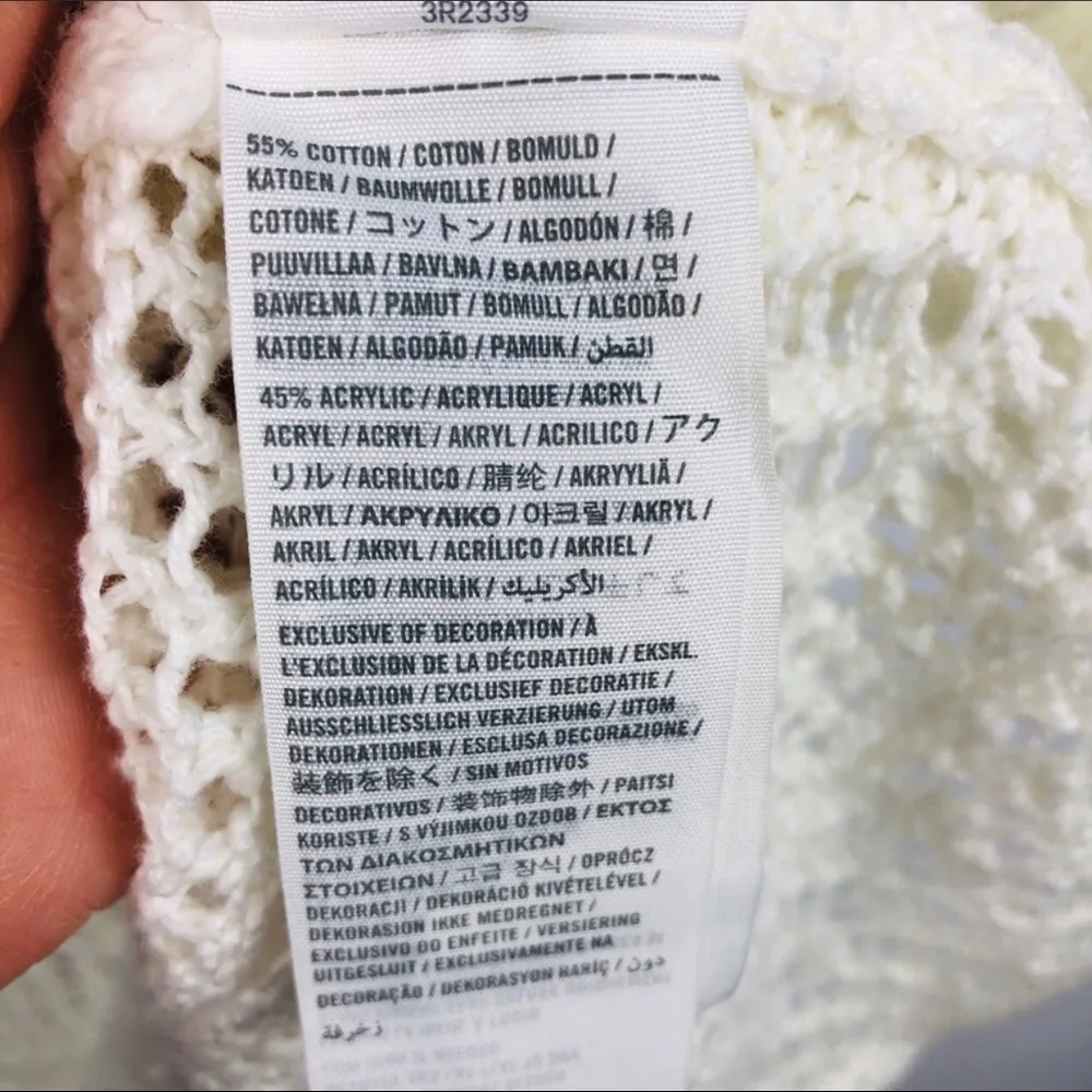 HOLLISTER | Womens Crochet White Top - Image 6