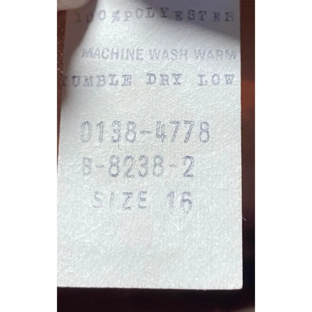 Vintage 70s Floral Print Matching Skirt Set Button Neck Tunic Midi Maroon Small Red - Image 13