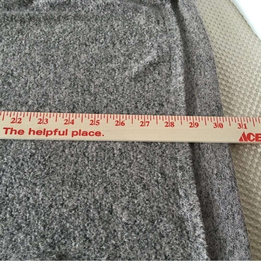 BKE High-Low‎ Women's Pullover Sweater Brown Long Sleeve V Neck Open Knit M - Image 4