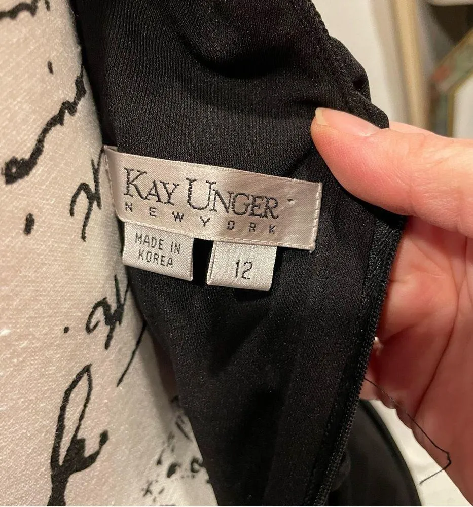 90’s-Y2K Kay Unger corset tie front ruffle ruched sexy mini dress 🔥🔥 - Image 5