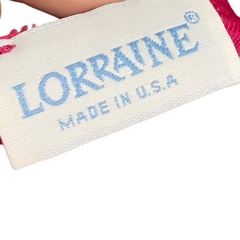 Lorraine Vintage Barbie Pink Romantic Lingerie Intimates Peignoir Robe Set Size M - Image 14